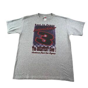 Dale Earnhardt Tribute Shirt Men's XL Gray Iron Knights Athletic RIP GOAT Nascar